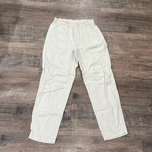 Old Navy Women’s Cargo Straight Leg Pant - Cream